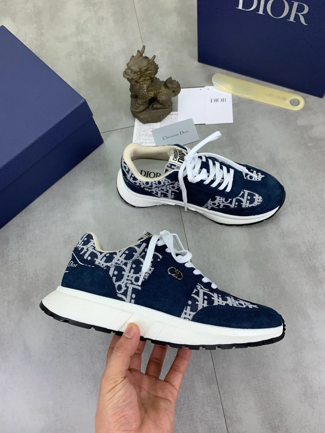 Men's Men's Shoes💰P440💰[New Style]🆘[Dior] 2025 Dior Original Lace-up Low-top Men's Shoes Classic casual shoes 🔥This model is the official classic model, with high quality and made by famous original designers. It is made of high-quality cowhide with original materials➕comfortable and breathable mesh lining➕pigskin insole. The perfect last shape and generous and fashionable design have attracted many consumers and are suitable for drivers to drive🚗. What you want is the best quality in the market. Color: seven colors. Code number: 38--44 (45 46 customized)